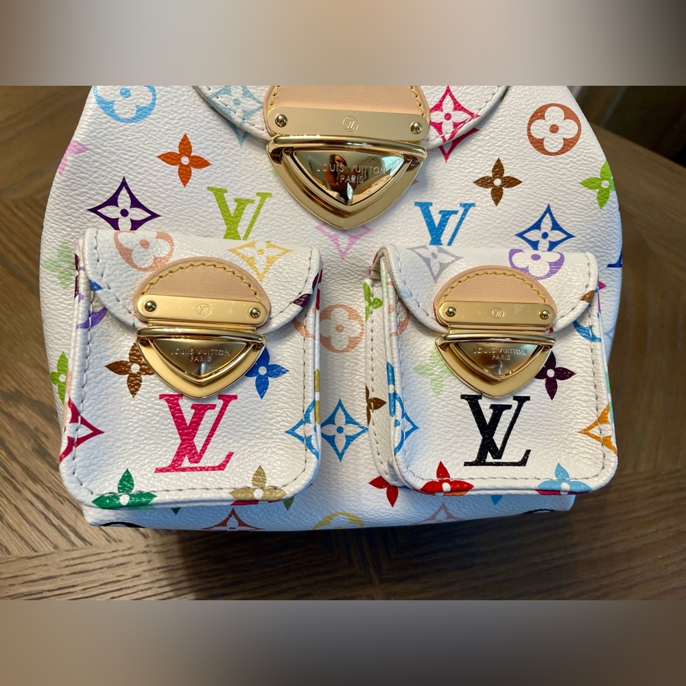 Louis Vuitton x Takashi Murakami 2025 Venice Backpack - Authentic - Picture 7 of 14